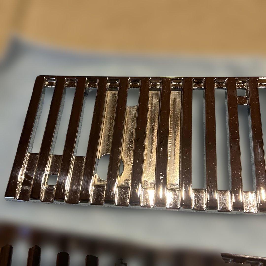 ダットサンD21 カウルトップパネル　クローム ローライダー　ミニトラック