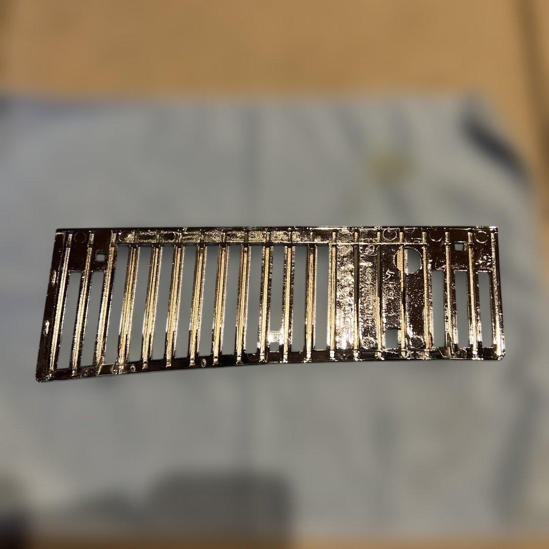 ダットサンD21 カウルトップパネル　クローム ローライダー　ミニトラック