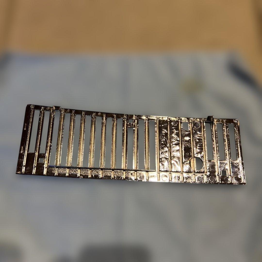 ダットサンD21 カウルトップパネル　クローム ローライダー　ミニトラック