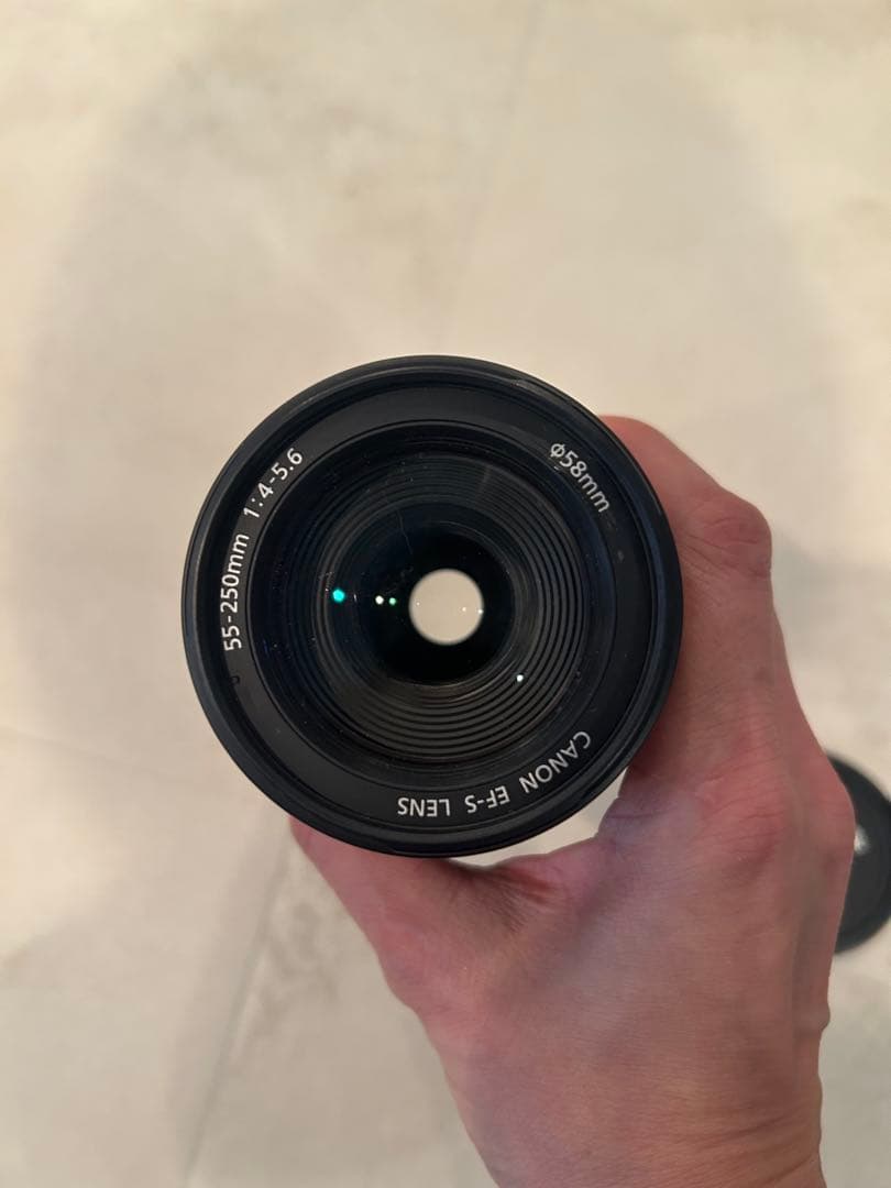 【美品】Canon EF-S 55-250mm f/4-5.6 IS キヤノン