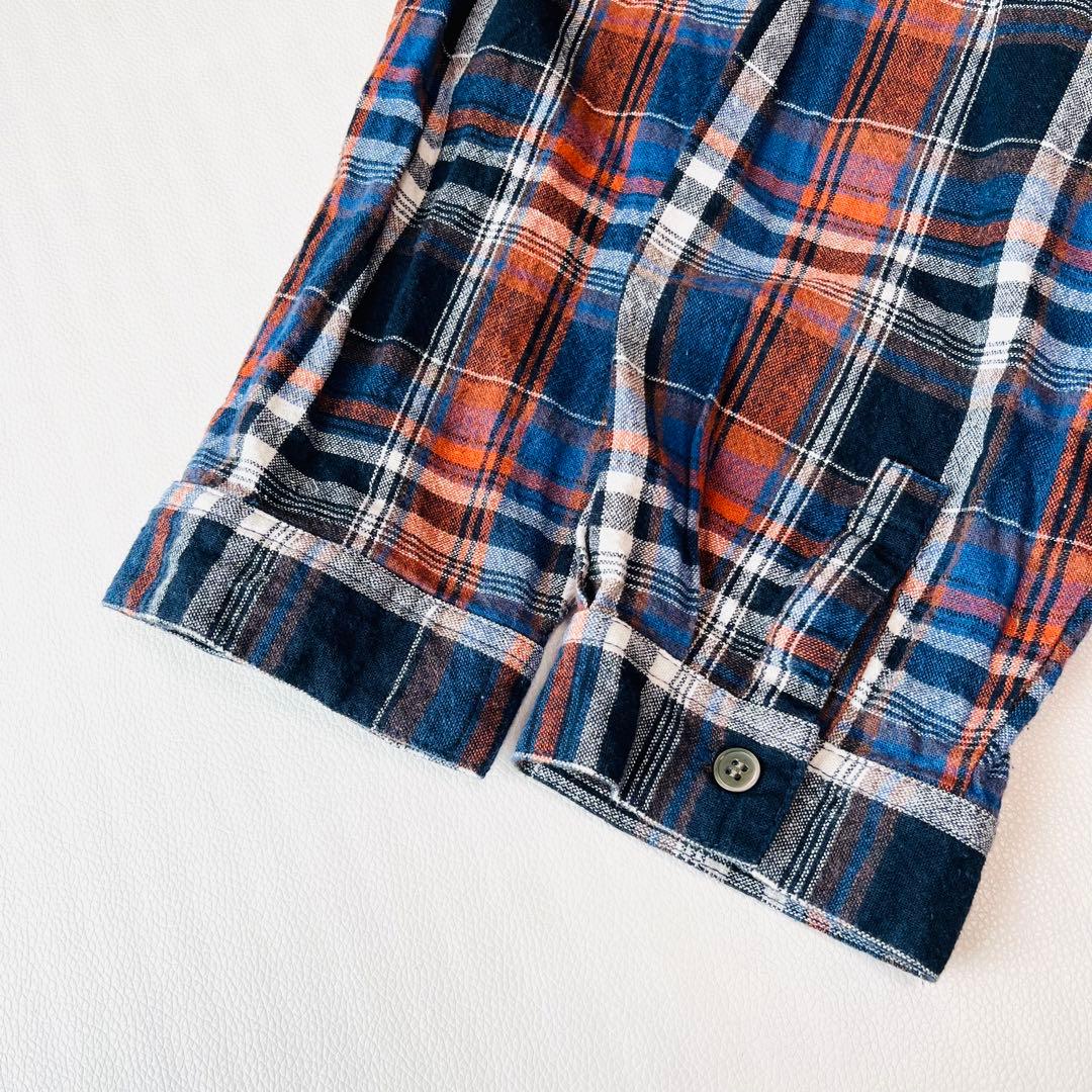 ソウルベリー はちみつ堂の冬のマドラスチェックなワンピース ゆったり 4L