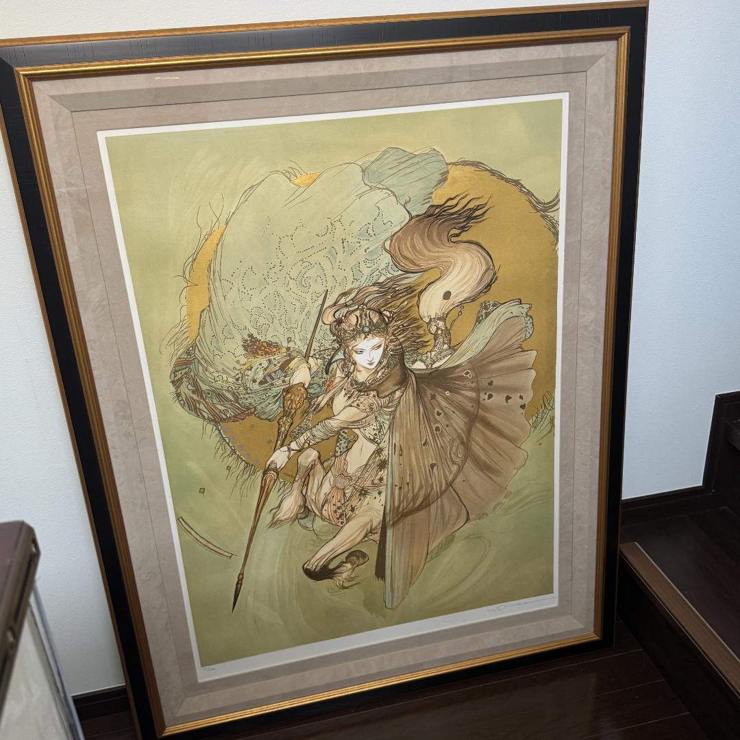 天野喜孝 騎神来たりぬ DX 版画 リトグラフ 限定350