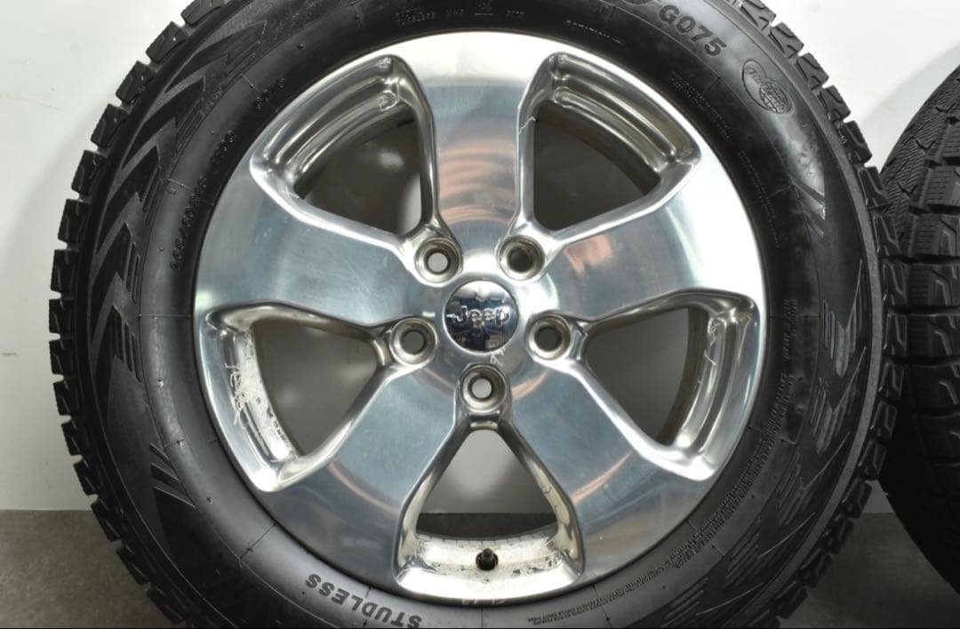 265/60/18 スタッドレスタイヤ　ジープ 18インチ アルミホイールセット