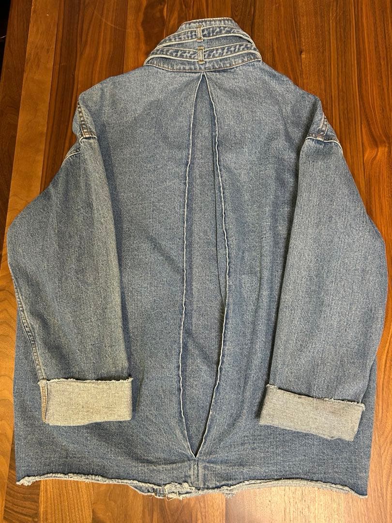 美品　AMERIデニムジャケット 黒石奈緒子着用