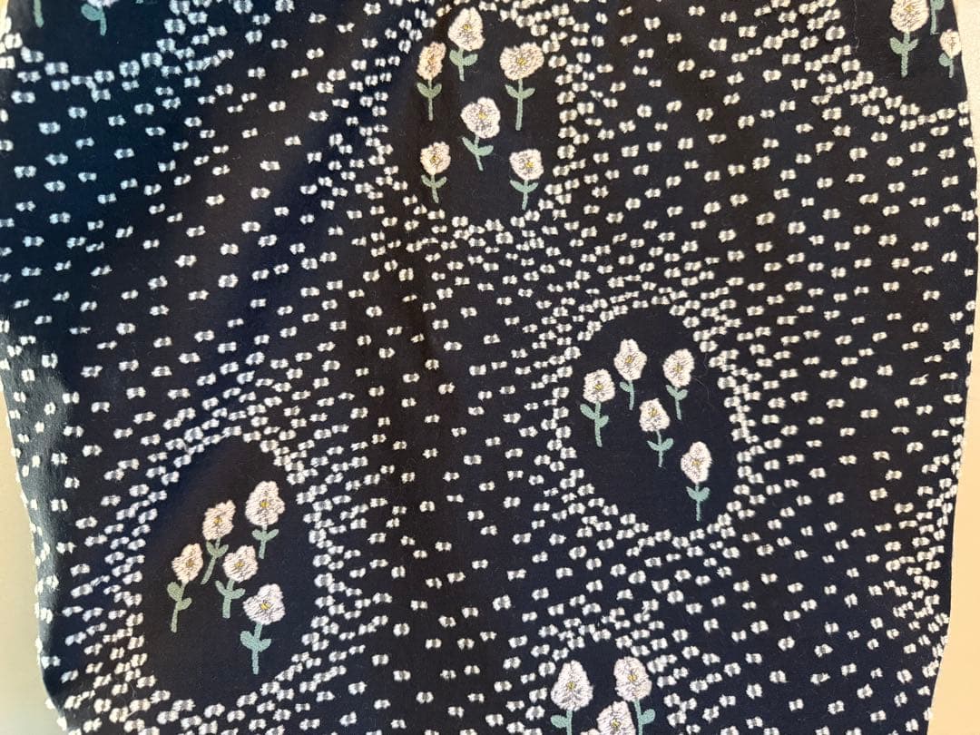 ミナ ペルホネン パニーニバッグ　ballade バラード　ネイビー