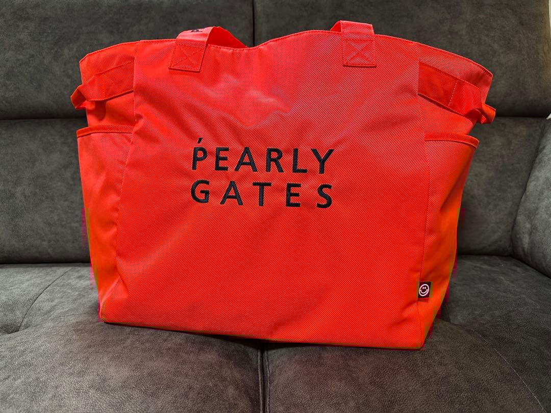 PEARLY GATES オレンジ トートバッグ