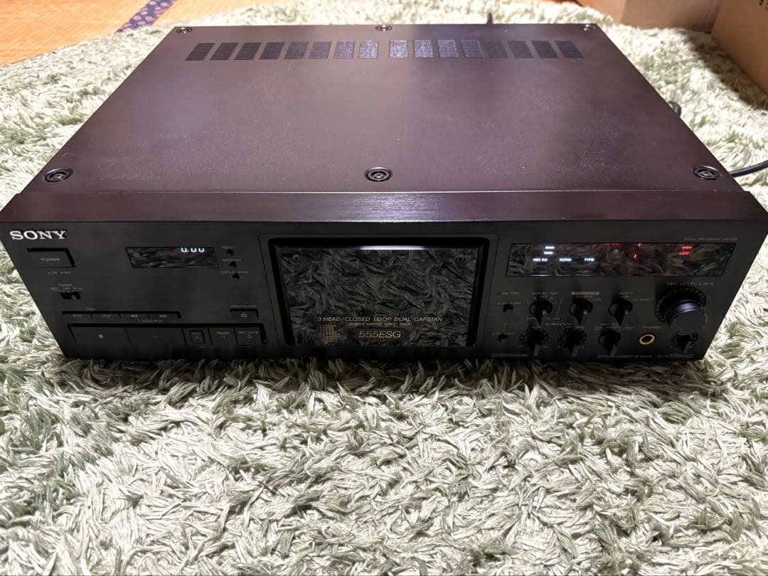 希少品 SONY ソニー TC-K555ESG テープ カセット レコーダー