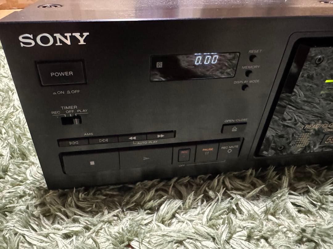 希少品 SONY ソニー TC-K555ESG テープ カセット レコーダー