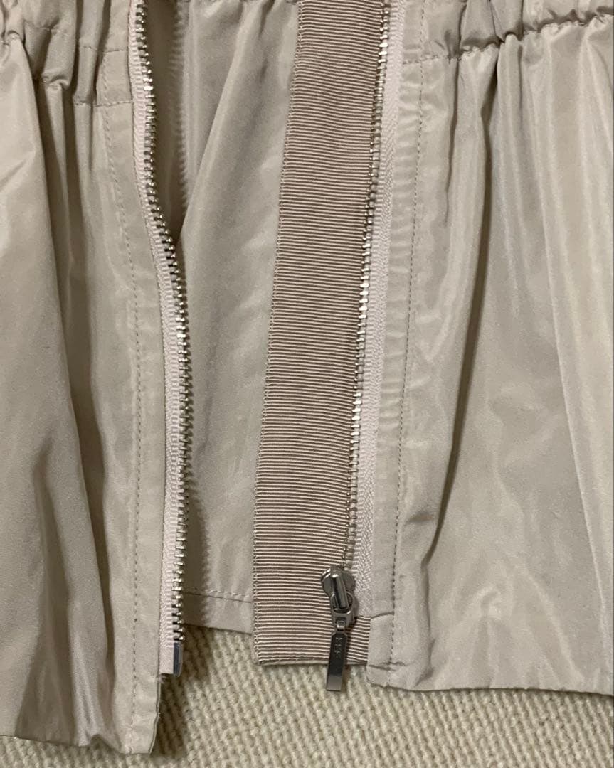 エストネーション　ESTNATION ナイロンタフタ　ペプラムブルゾン