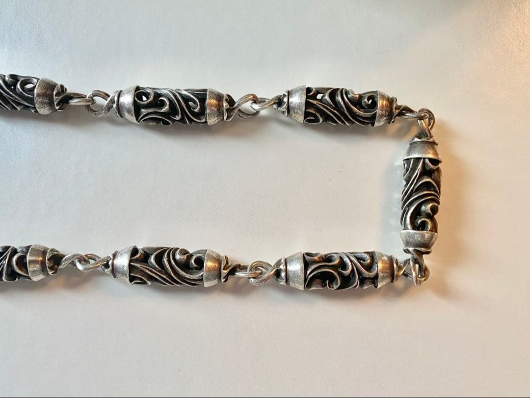 CHROME HEARTSクロムハーツ 2クリップローラー9連ウォレットチェーン