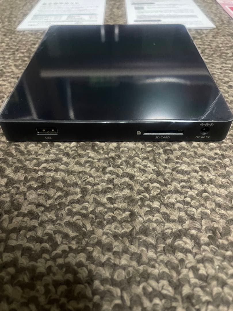 CDレコーダー「CDレコ6」ブラック CD-6WK