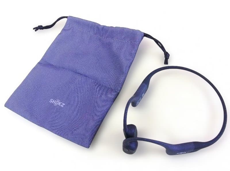 【極美品】骨伝導イヤホン 黒 ショックス ShokzOpenRun S803