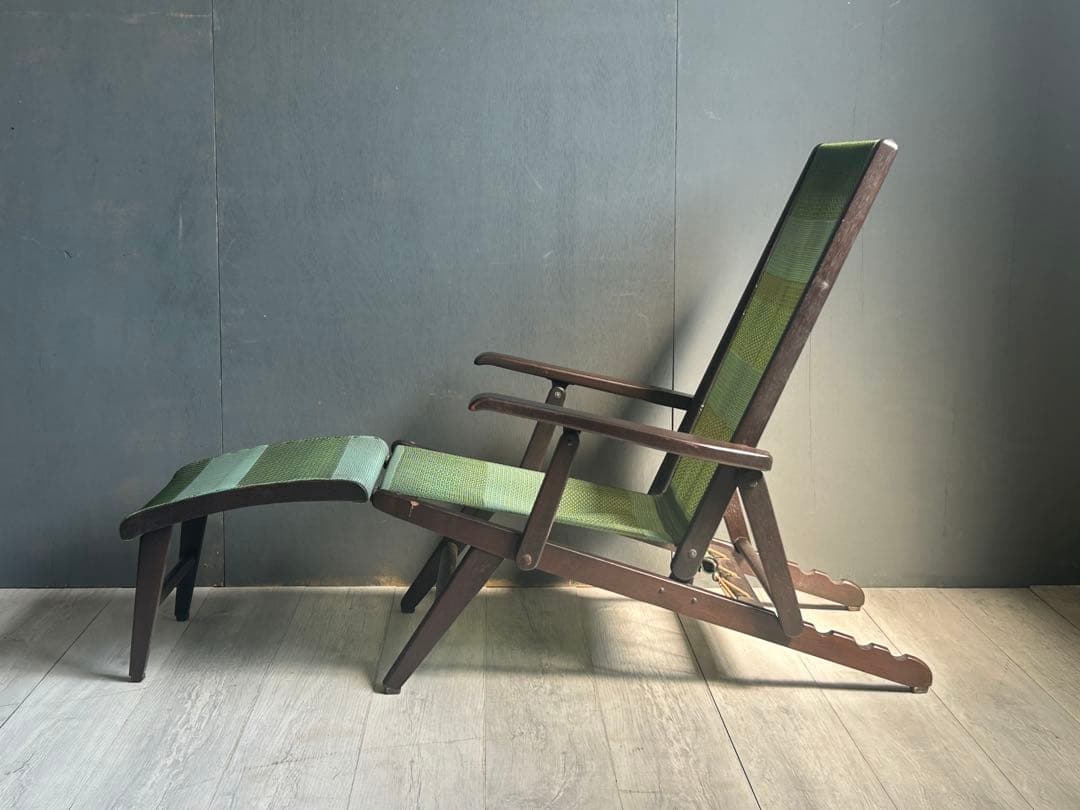 超希少　オールドマルニ　maruni デッキチェア　折りたたみデッキチェア　GZ