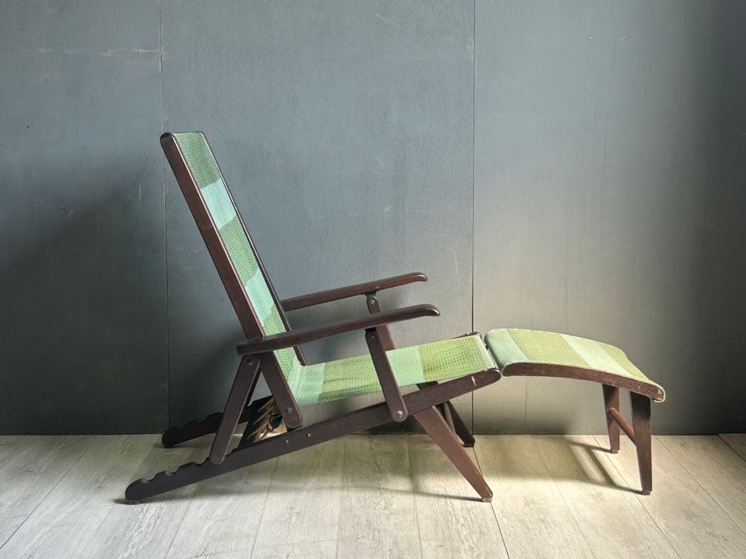 超希少　オールドマルニ　maruni デッキチェア　折りたたみデッキチェア　GZ