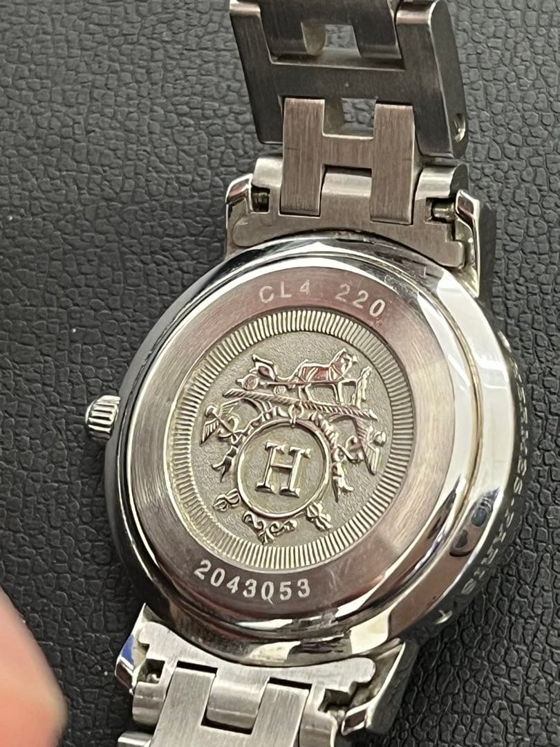 エルメス HERMES レディース クリッパー コンビ CL4220130