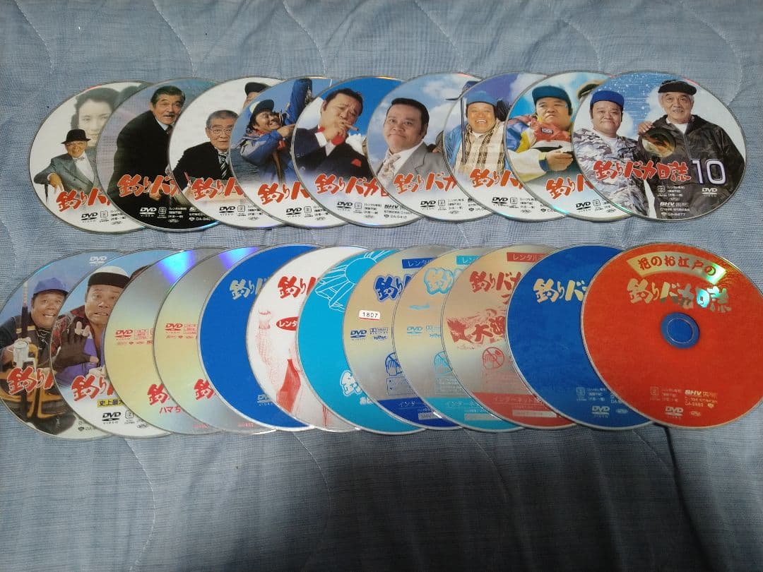 ち*ん様 レンタル落ちDVD釣りバカ日誌　1～20+SP2本　全22巻セット　ケ