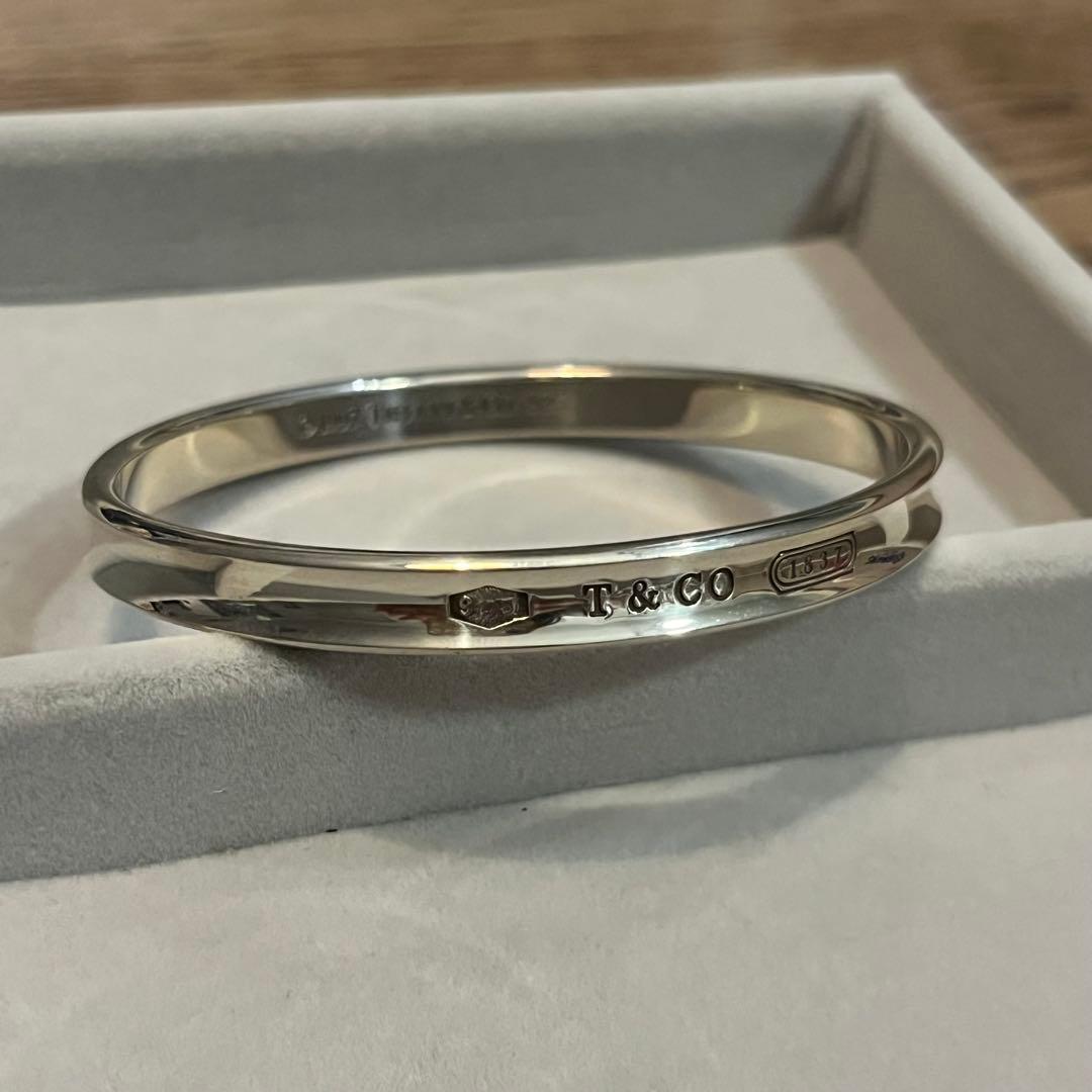 人気❣️ティファニー 1837ナローバングル925 18cm