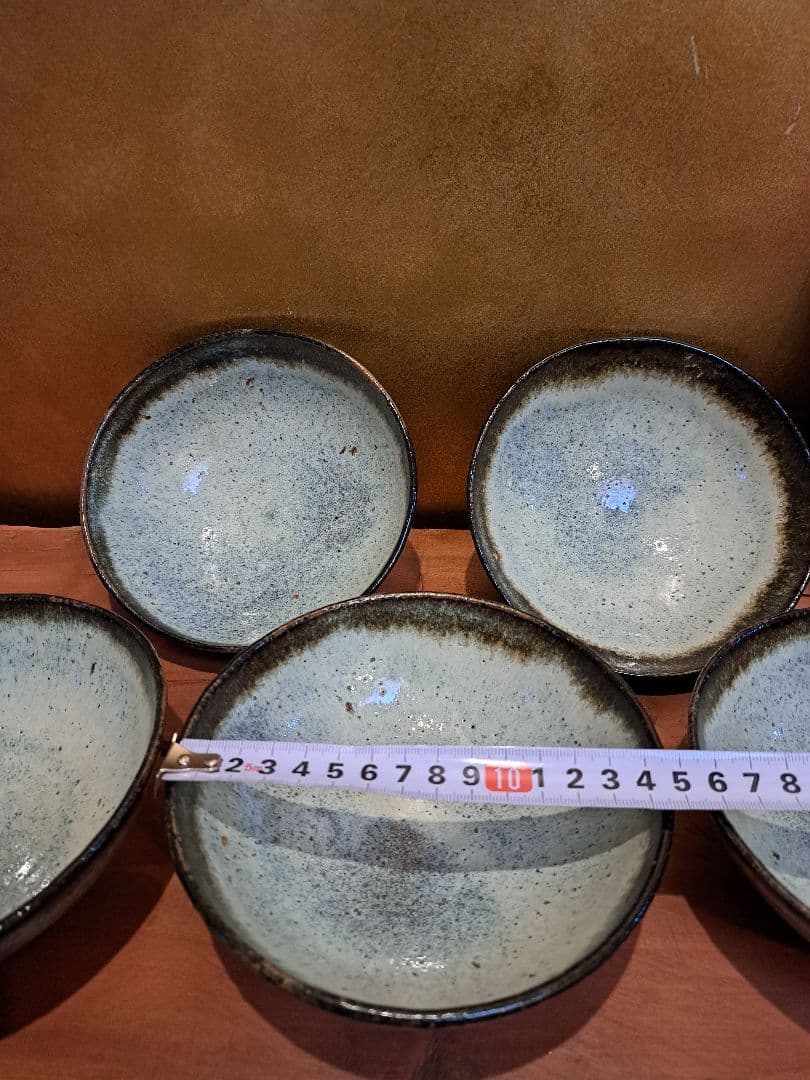 浅野陽　あさのあきら　鉢　皿　5枚　桐箱