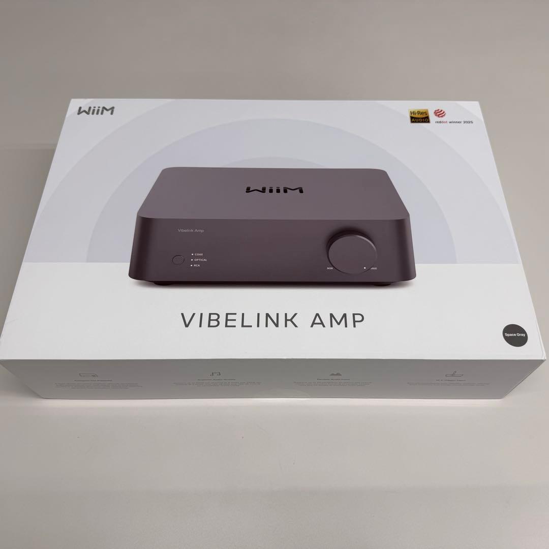 ウィーム WiiM Vibelink Amp プリメインアンプ DAC内蔵