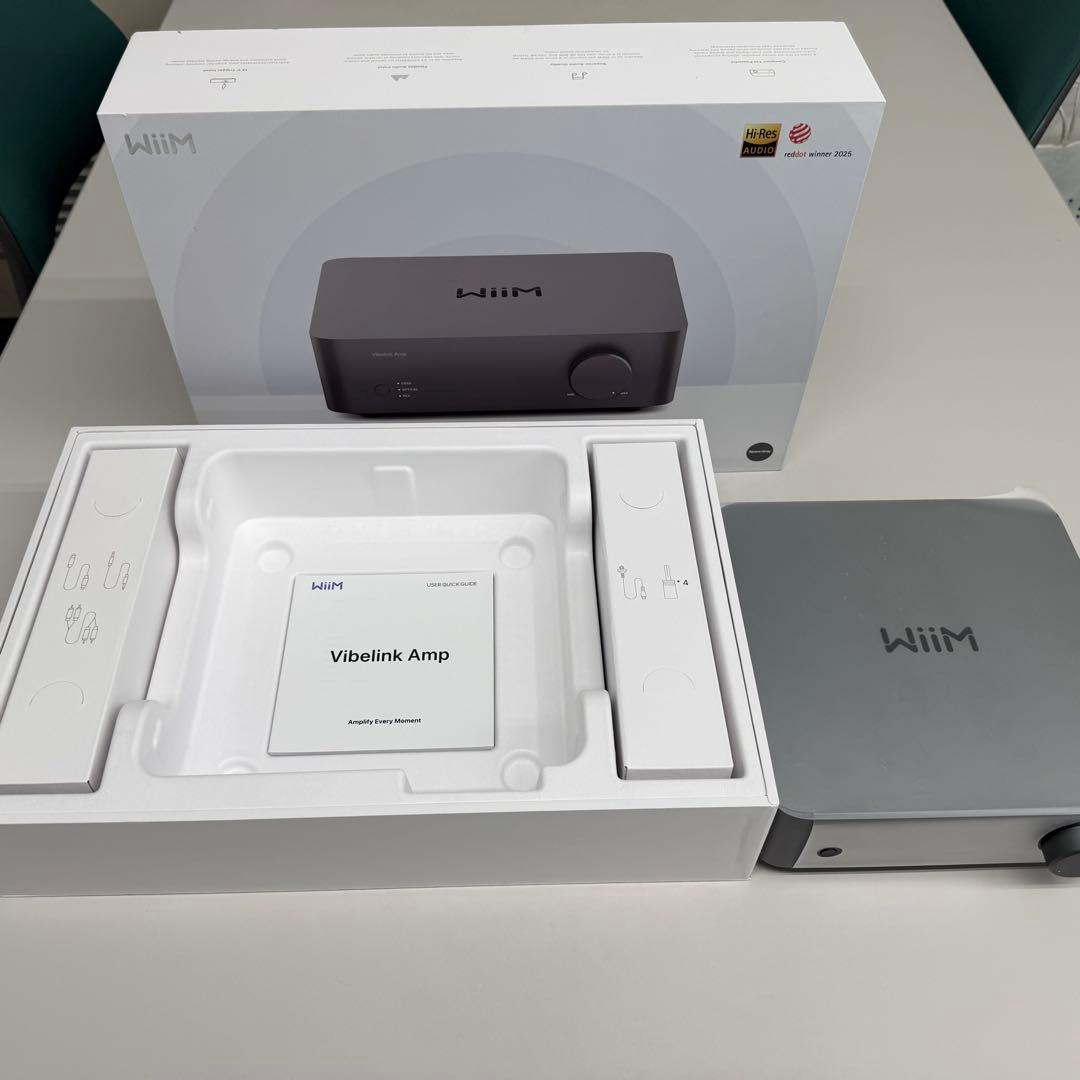 ウィーム WiiM Vibelink Amp プリメインアンプ DAC内蔵