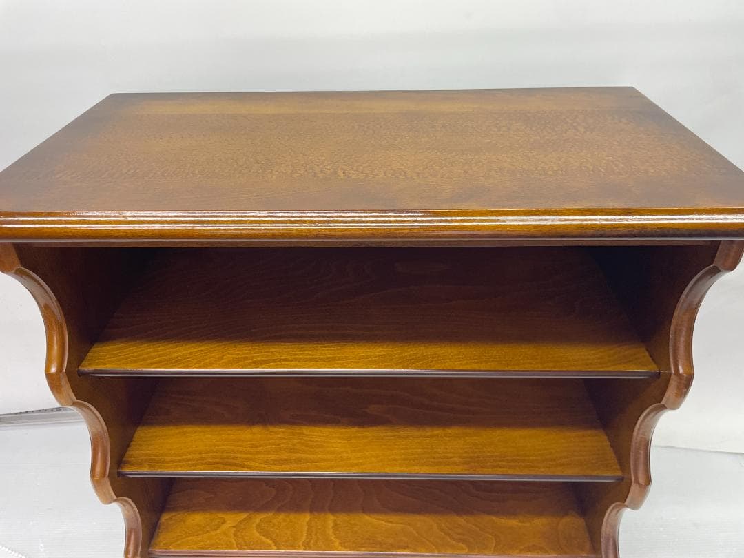 r*s様 karimoku ダークブラウン シェルフ 3段　09c80