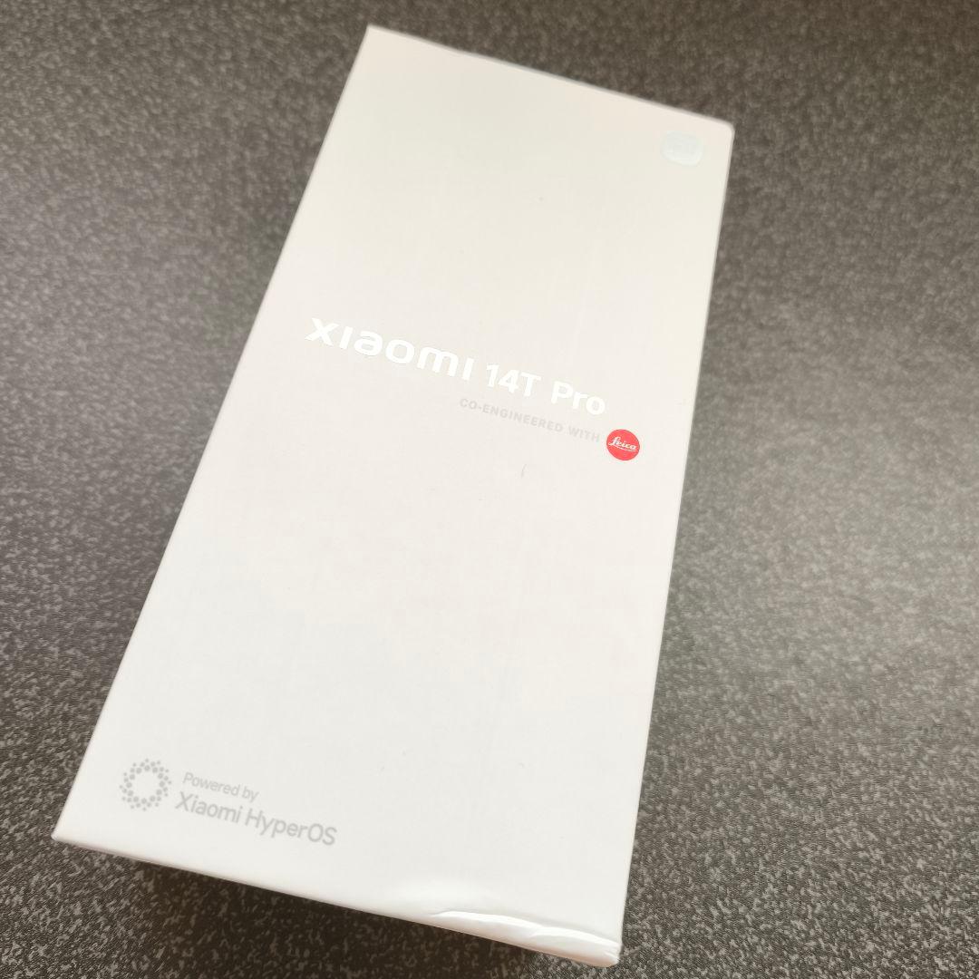 スマートフォン本体 Xiaomi 14T Pro Titan Black 12GB 256GB