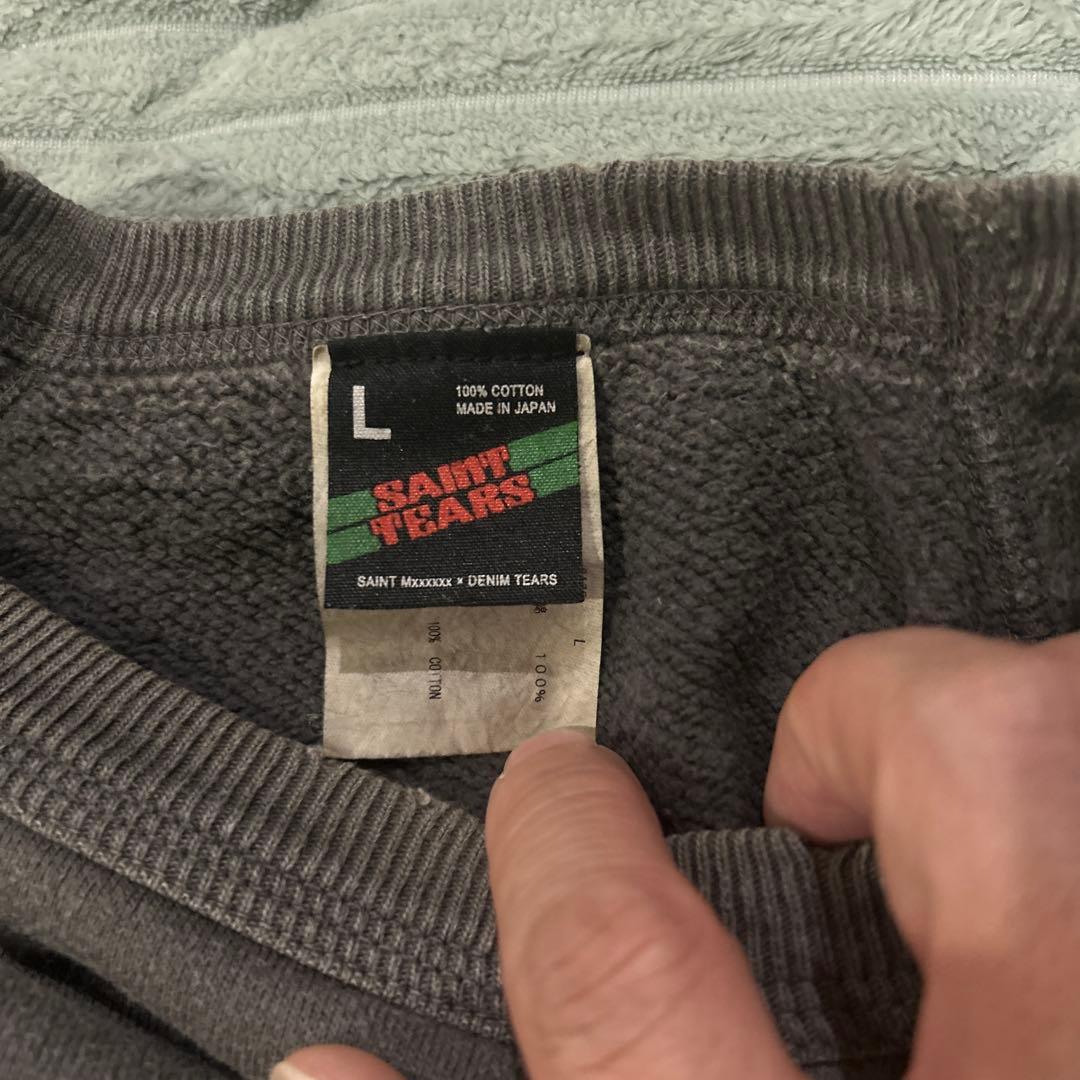 SAINT MICHAEL × DENIM TEARS スウェット