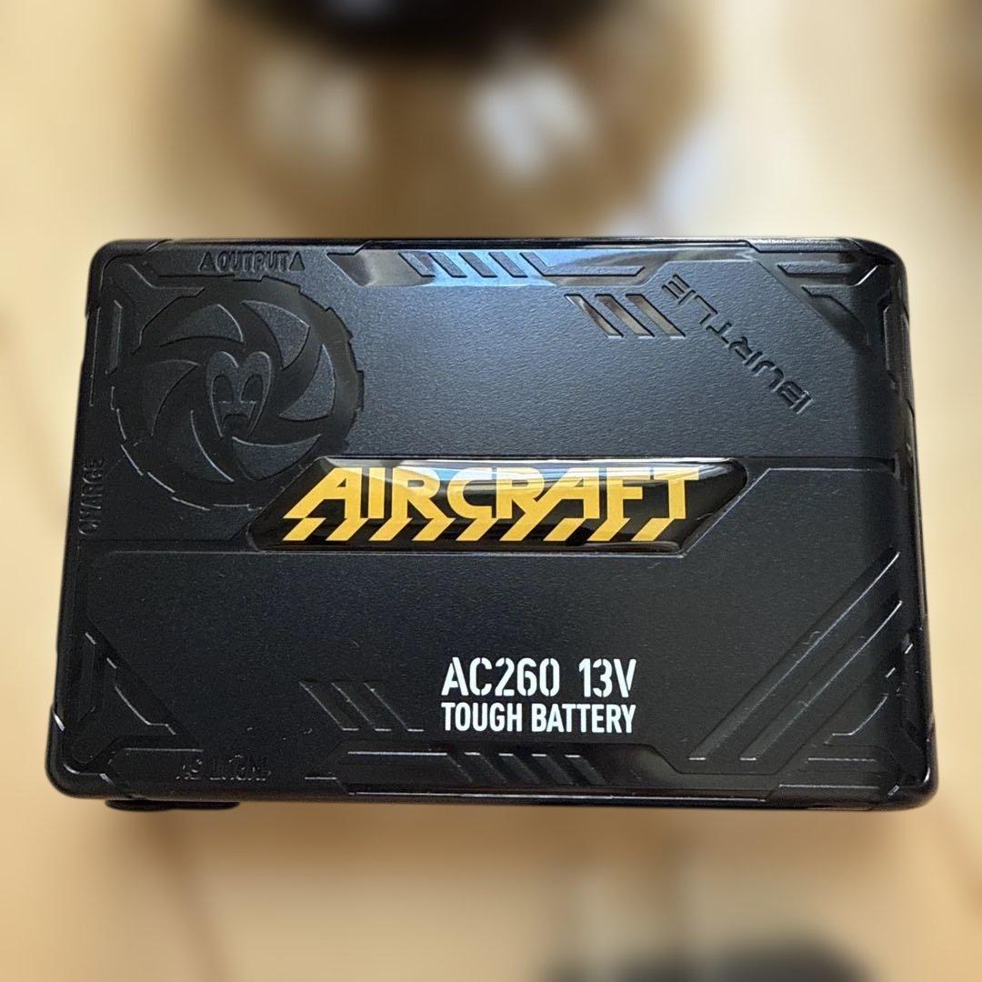 美品　BURTLE 空調服用ファンバッテリーセット AC260 13V