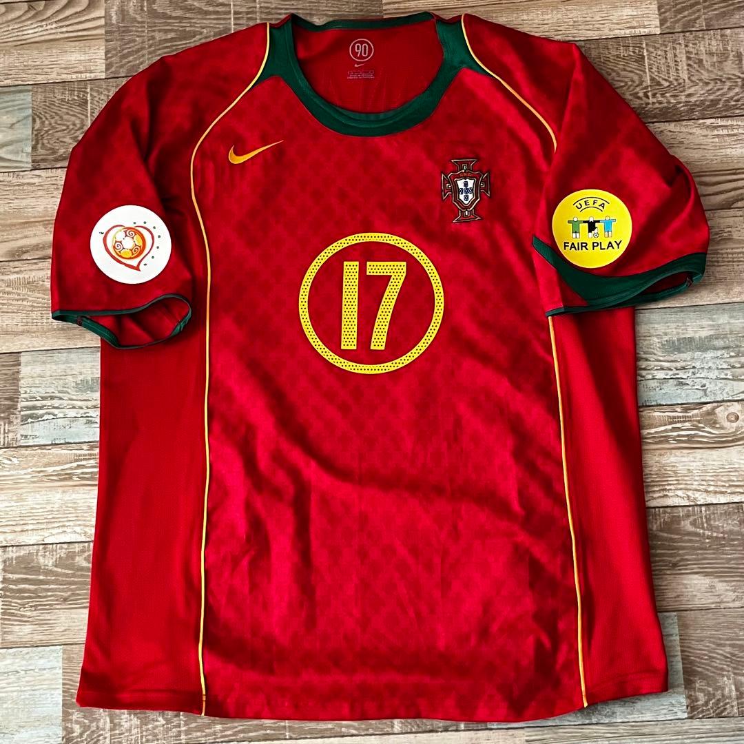 ポルトガル代表 ロナウド 2004 ユニフォーム フィーゴ ルイコスタ