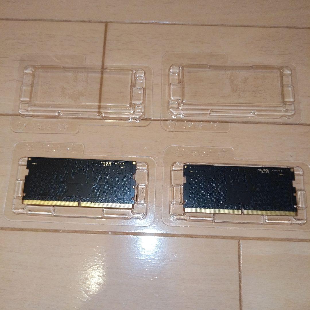 Crucial SODIMM DDR5-5600 メモリ 16G (8G×2枚)