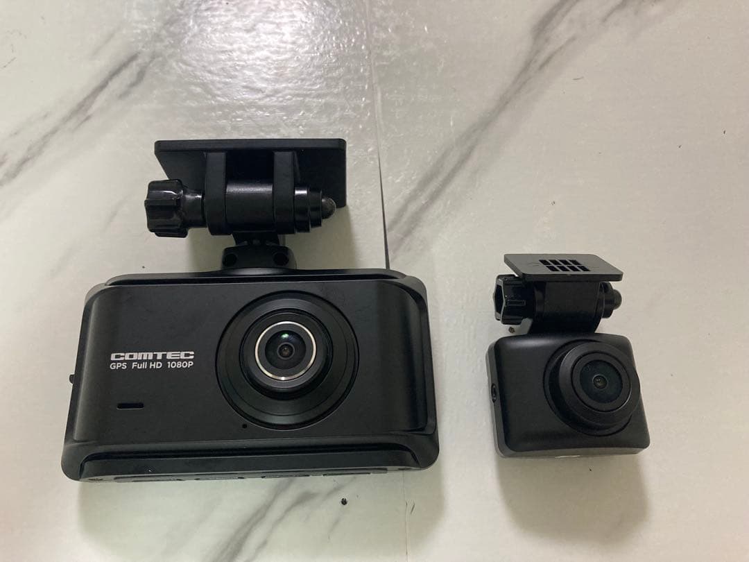 おんちゃん　コムテック　ドライブレコーダー　ZDR 035　前後2カメラ