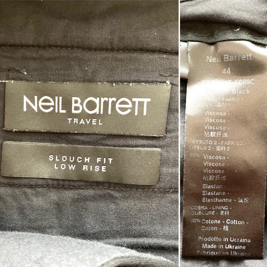 【美品】NEIL BARRETT テーパード ジョガー スラックスパンツ 44
