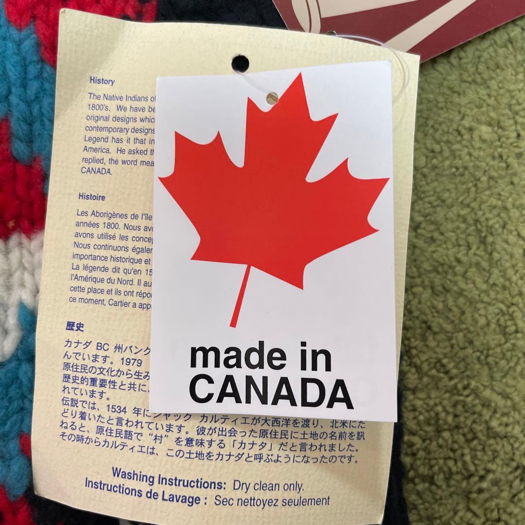 新品未使用！タグ付！Kanata カナタカウチンニットベスト ウール製