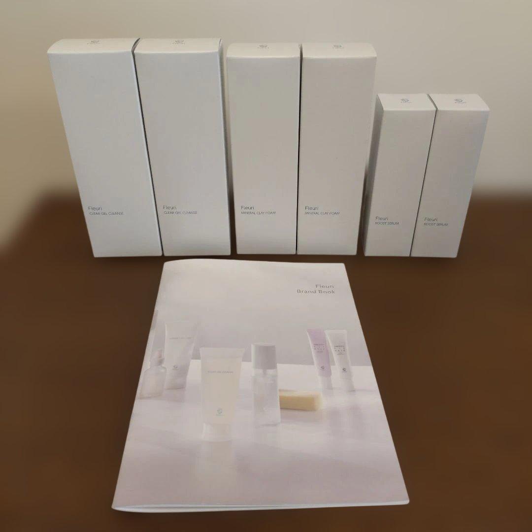 【新品未使用】Fleuri クレンジングジェル ・ フォーム ・美容液セット
