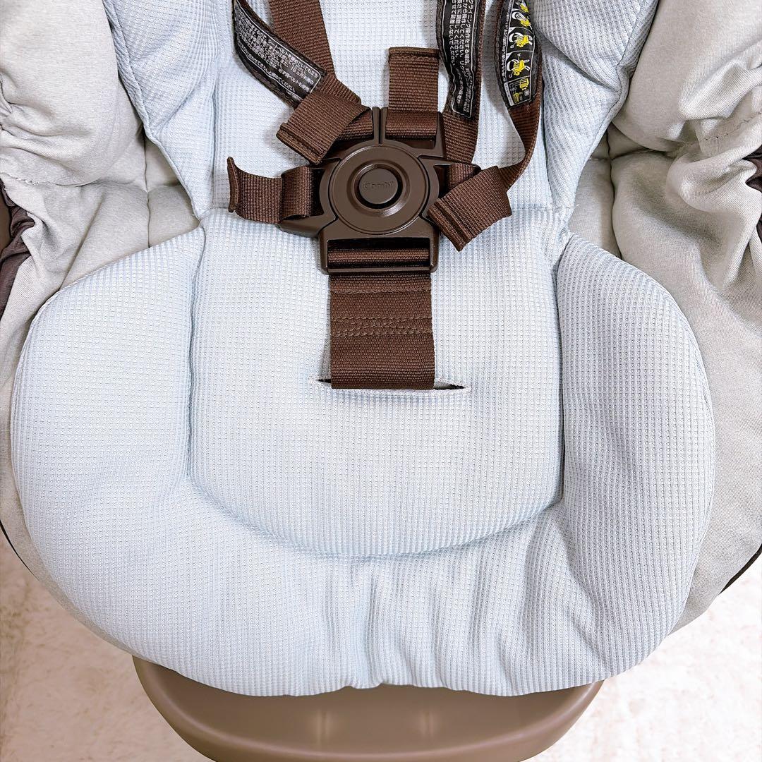 【美品】Combi コンビ ネムリラ AUTO SWING ミントグレー