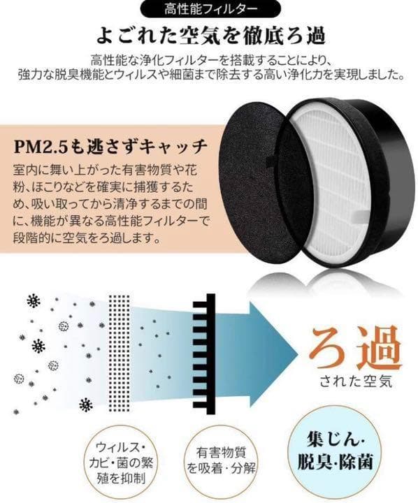 【❤和室にも洋室にもマッチ❣シンプル＆スタイリッシュで大人気♪❤】空気清浄機
