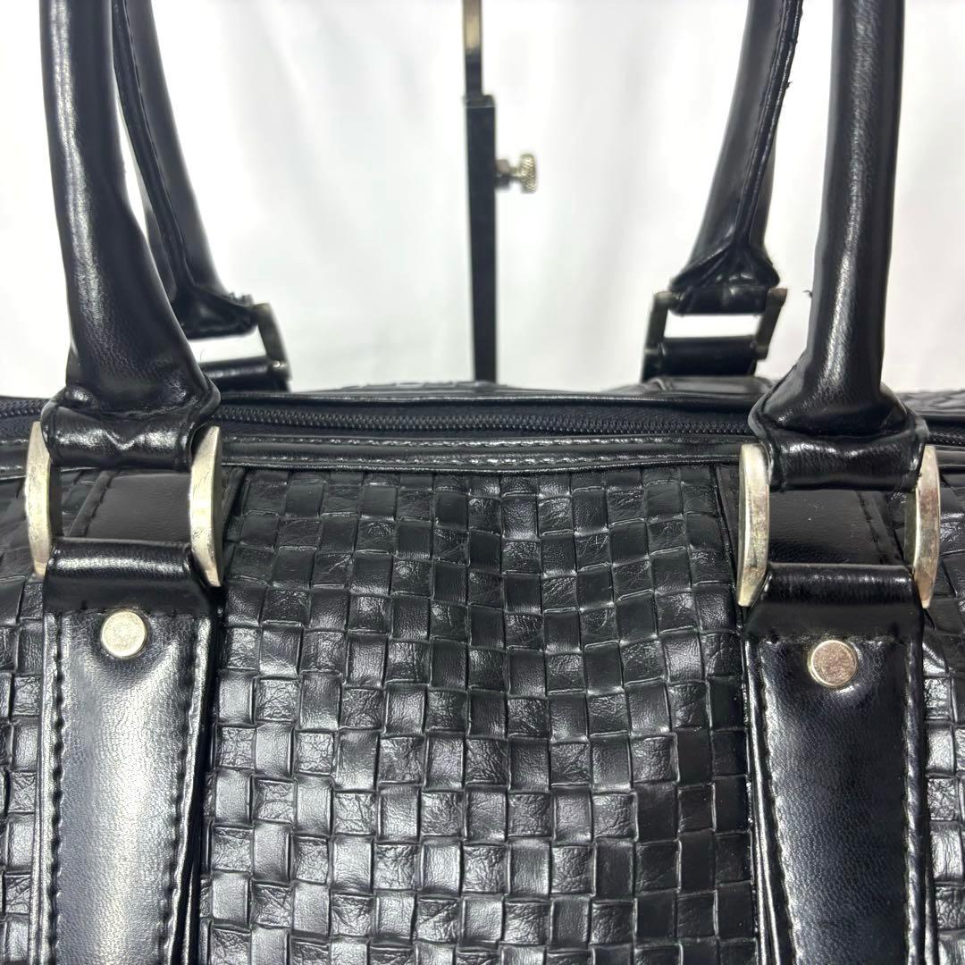 極美品 Titleist タイトリスト ゴルフバッグ ボストンバッグ 編み込み