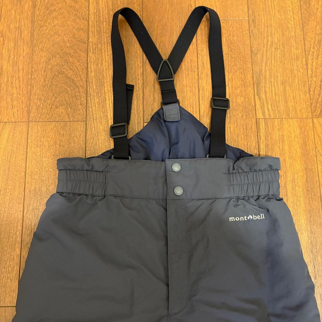 モンベル　パウダーライト ジャケット ビブ 上下セット 160cm