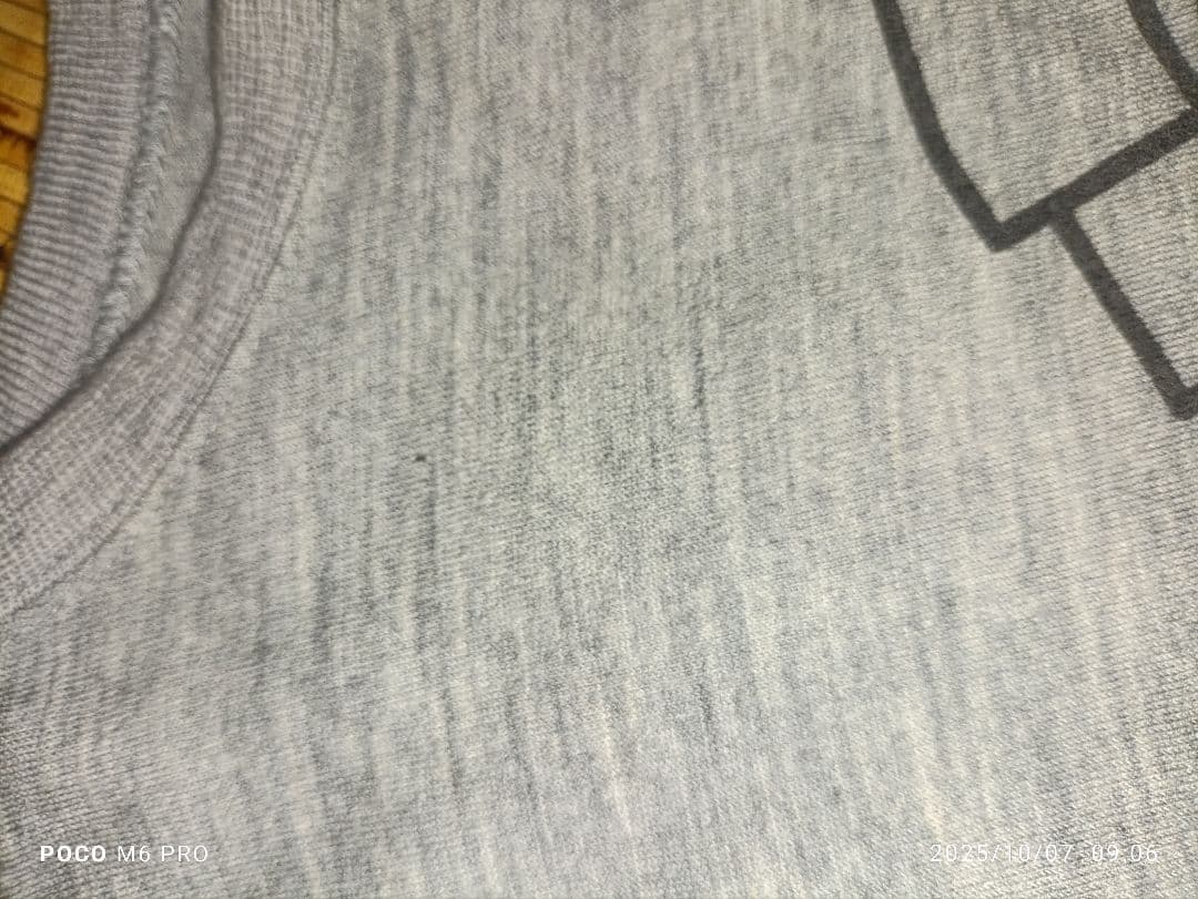 number nine emblem sweat ナンバーナイン　エンブレム