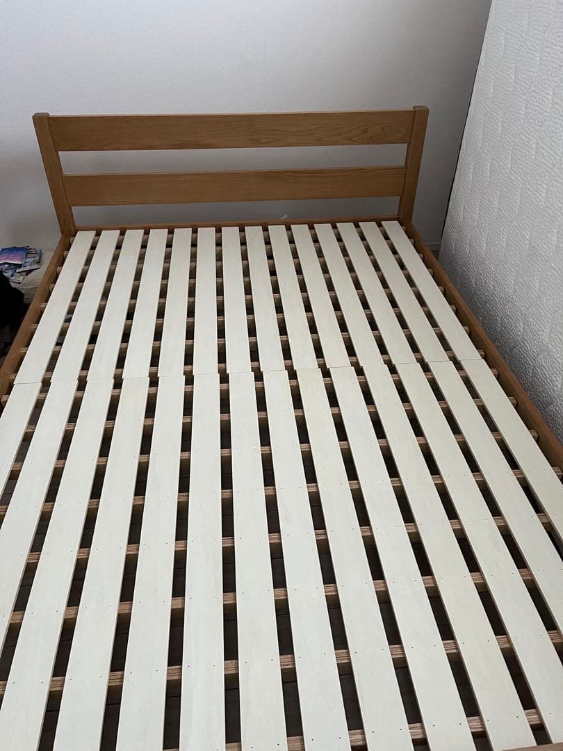 無印良品　ベッドフレーム　ダブル