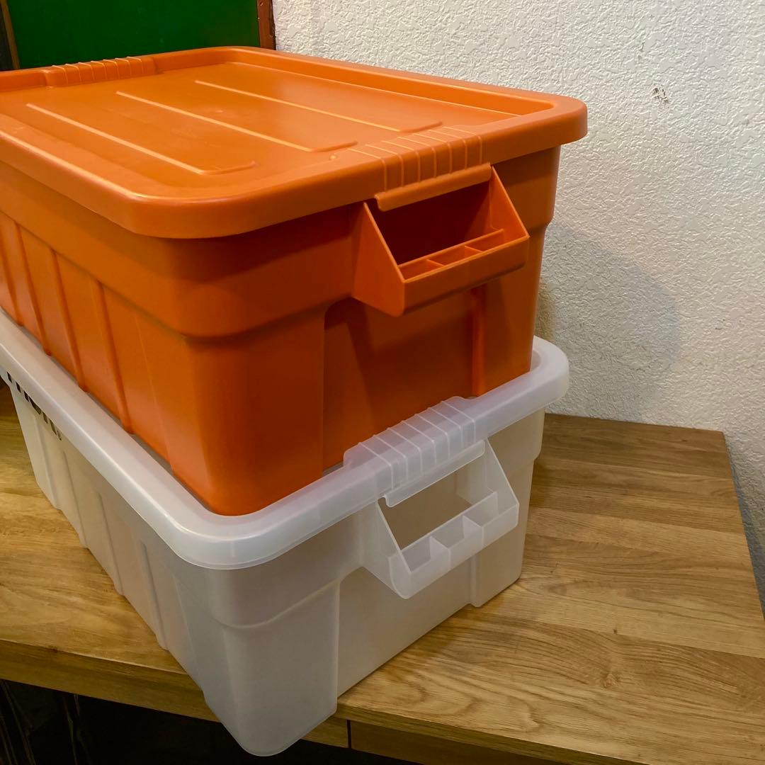 THOR コンテナ 収納ボックス 2個