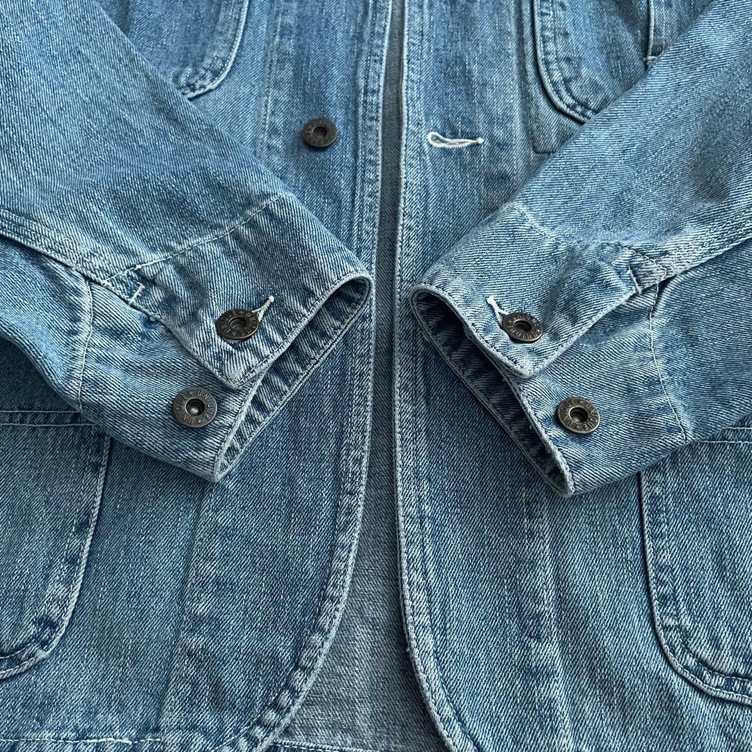 希少◆80s 最初期 OLD UNIQLO ユニクロ デニム カバーオール M