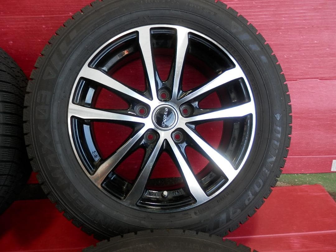 80ノアヴォクシーにダンロップ製WM03 205/60R16スタッドレスセット