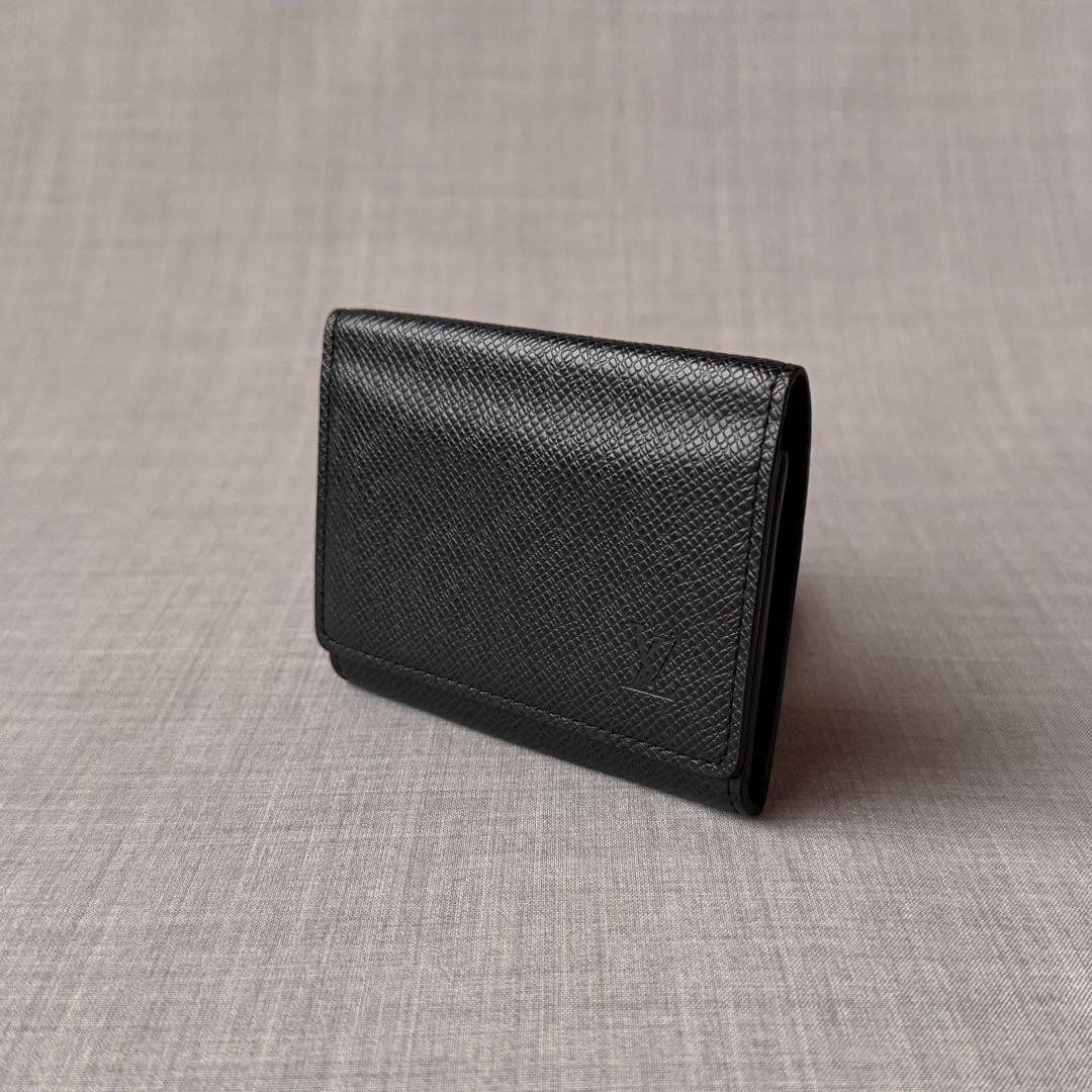 LOUIS VUITTON タイガ カードケース M30922 ブラック