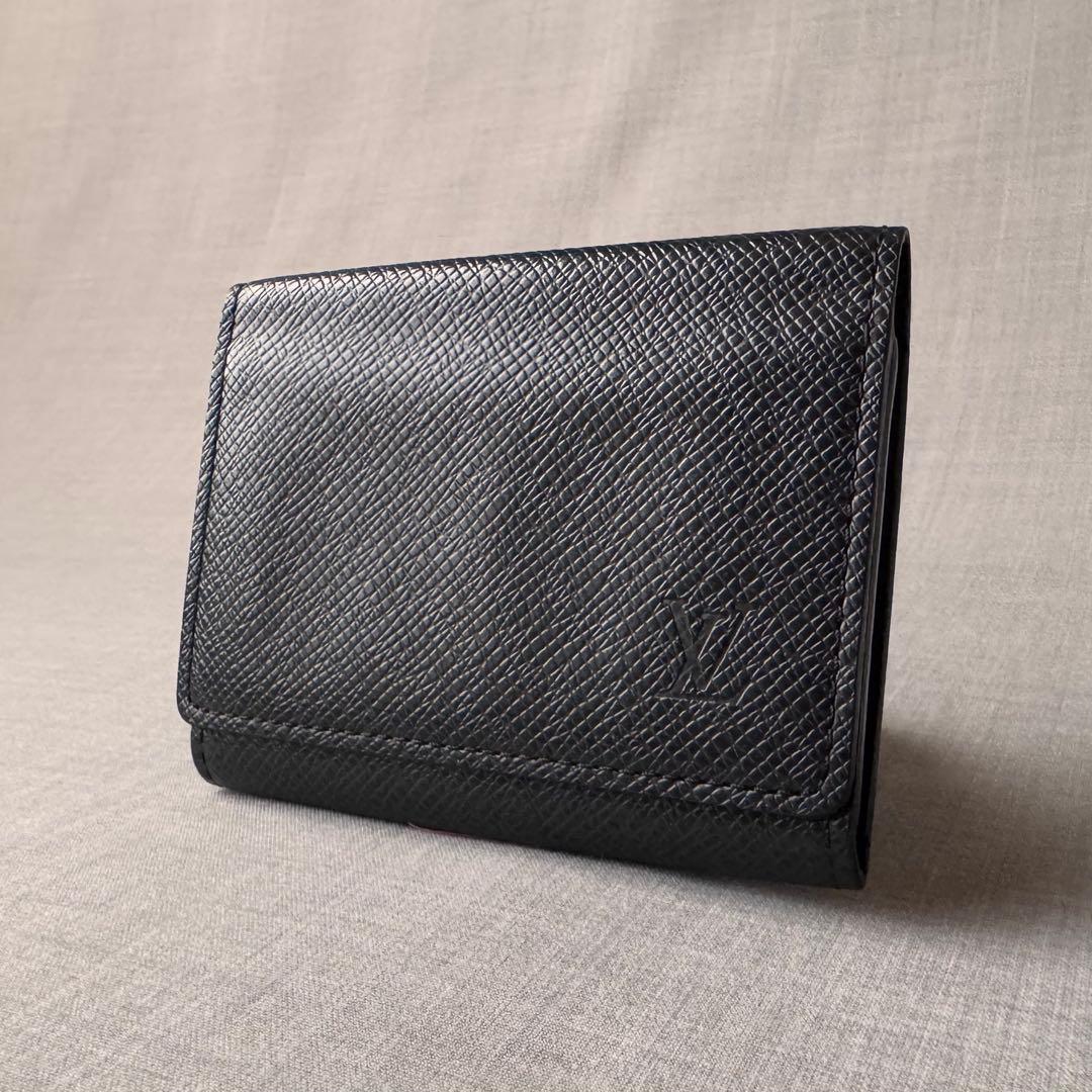 LOUIS VUITTON タイガ カードケース M30922 ブラック