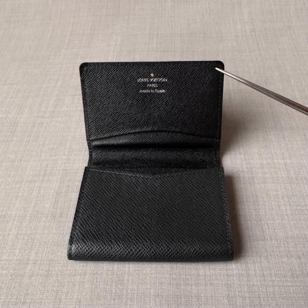 LOUIS VUITTON タイガ カードケース M30922 ブラック