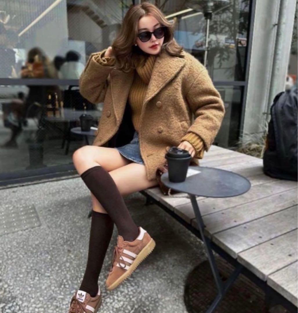 シェリエ　Handmade stitch wool jacket coat