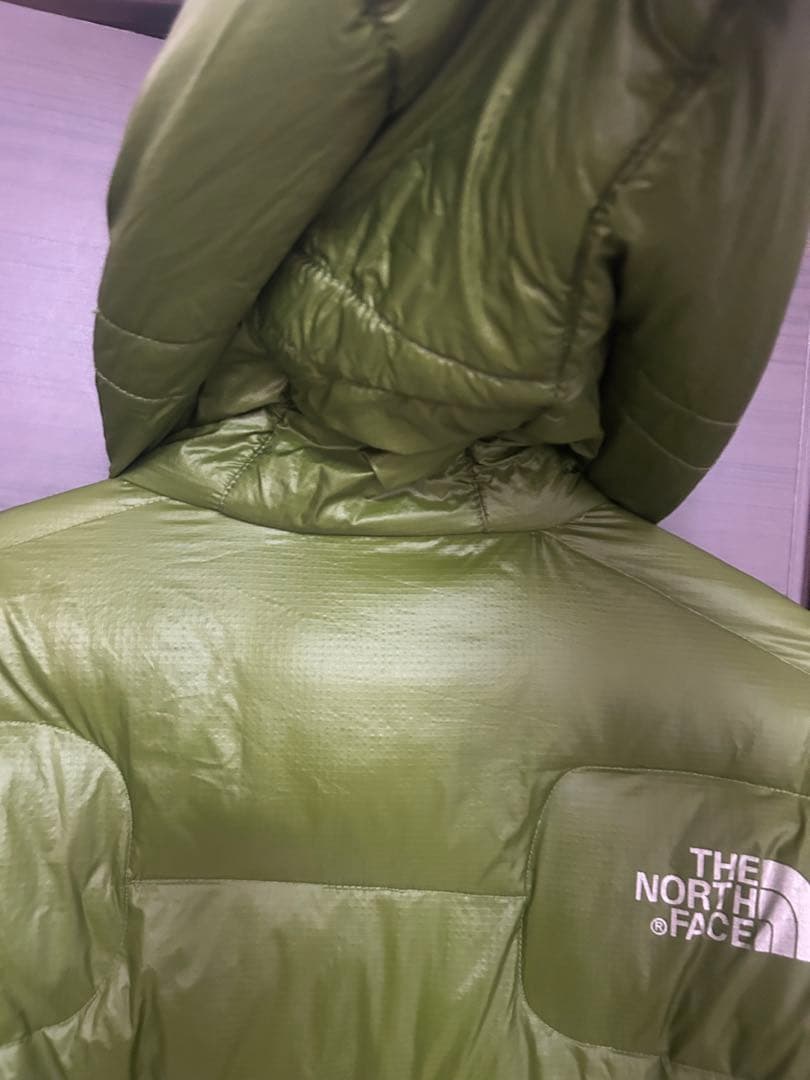 THE NORTH FACE ダウンジャケット オリーブグリーン メンズL