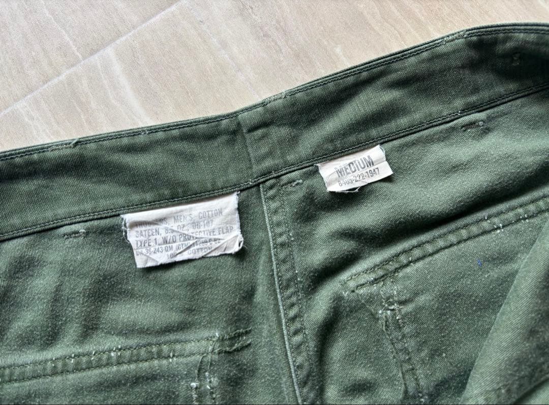アメリカ軍ベイカーパンツ60s｜シオタM65オアスロウ50sTCBジーンズRRL