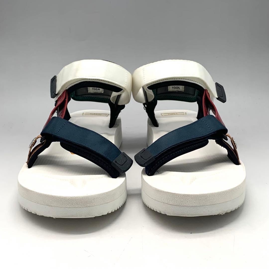 TOGA × SUICOKE スポーツサンダル ビブラム フラット マルチカラー